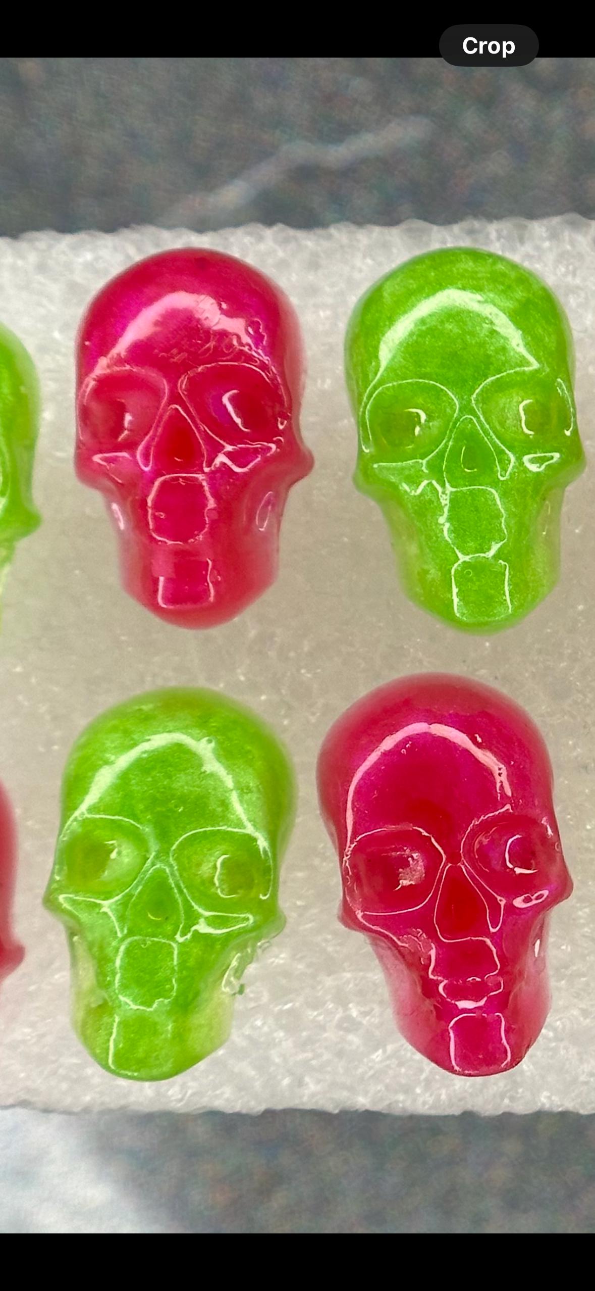 Mini Skull Pins β Set of 12