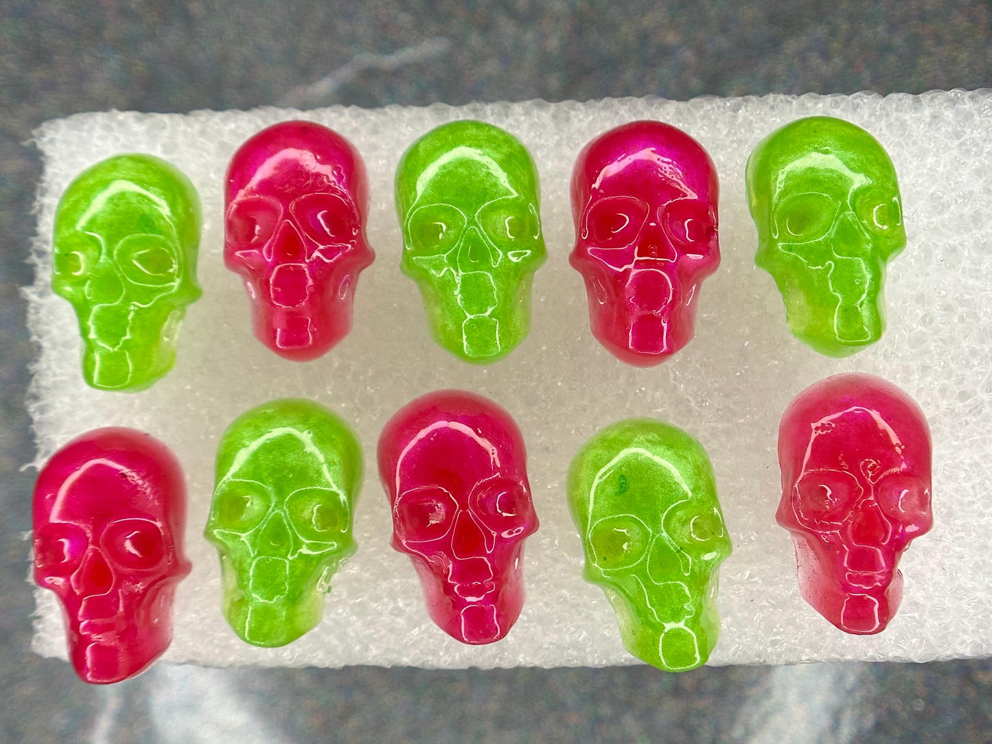 Mini Skull Pins β Set of 12