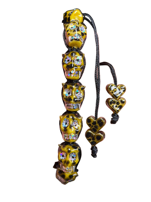 Cheetah Skull Bracelet