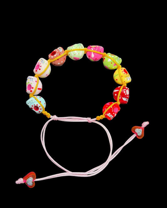 Sugar skull bracelet