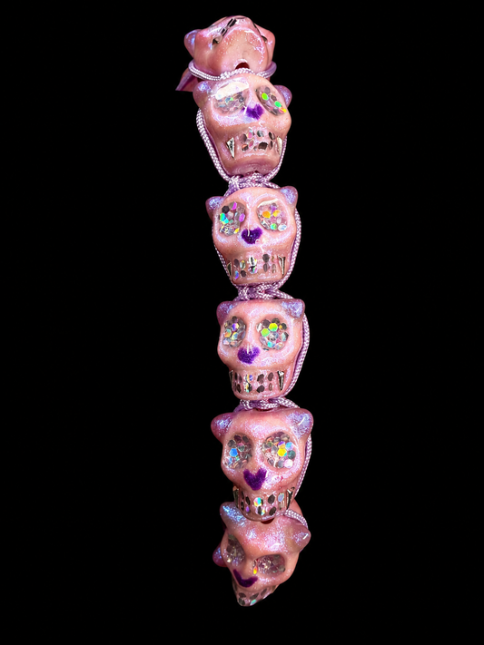 Skull Kitty Bracelet