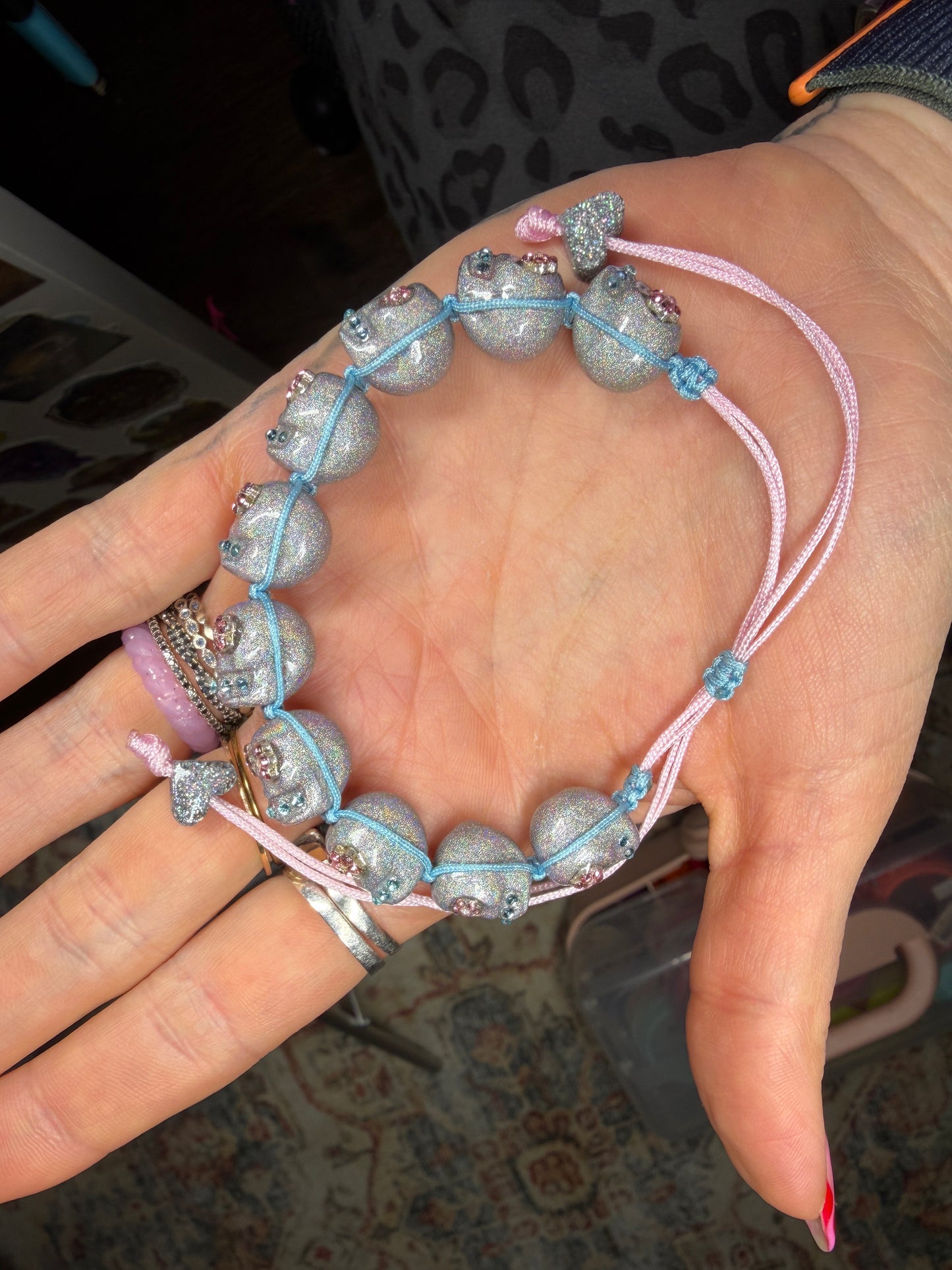 Cutie Pie skull bracelet