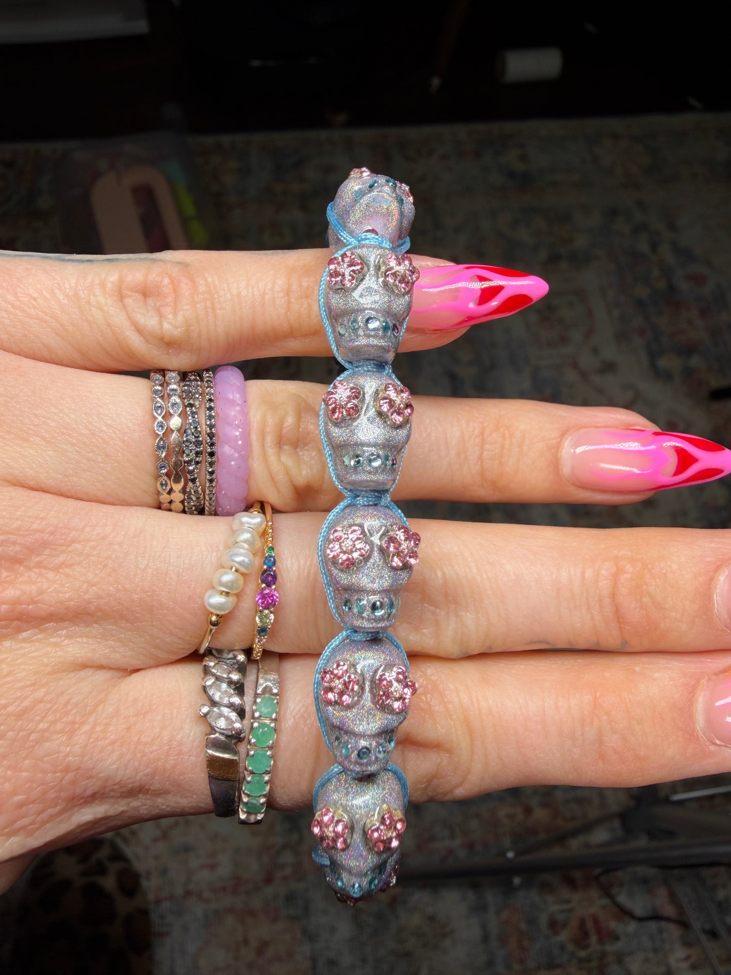 Cutie Pie skull bracelet