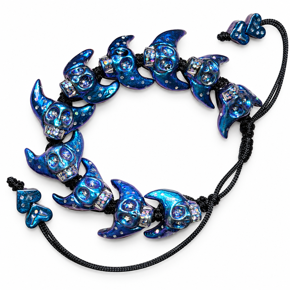 Devil skull bracelet